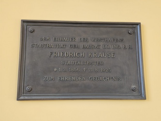 Gedenktafel Friedrich Krause
